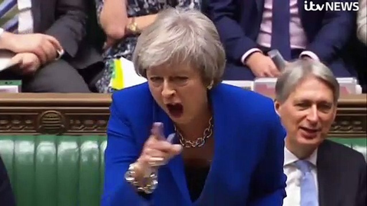 Brexit Negotiations: Jeremy Corbyn Appears To Mouth 'Stupid Woman' At Theresa May