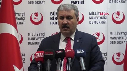 BBP Lideri Destici Gündemi Değerlendirdi
