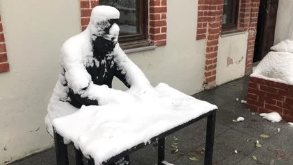 Çorlu'da Kar Etkisini Arttırdı (2)