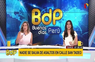 Surco: vecinos piden más seguridad ante ola de asaltos en zona de San Mateo