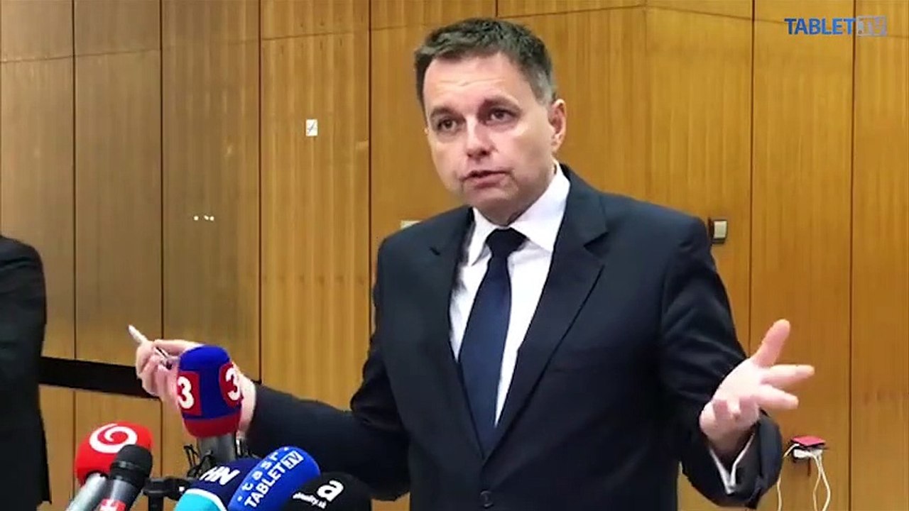 ZÁZNAM: Brífing ministra financií SR Petra Kažimíra