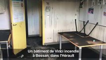 Un bâtiment de Vinci Autoroutes incendié dans l'Hérault