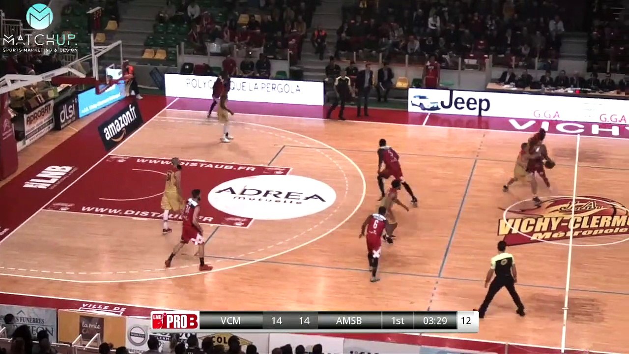 Highlights J.A.VCM / Aix-Maurienne - PRO B J10  (18/12/2018)