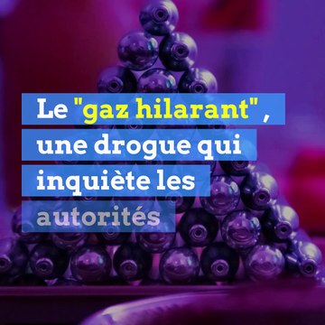 Le gaz hilarant , une drogue qui inquiète les autorités