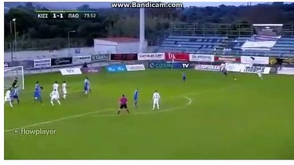 Vergos   GOAL   HD  Chania Kissamikos 1 - 2	 Panathinaikos  19-12-2018