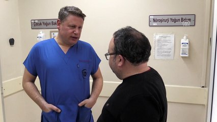 Sarhoş sanılan kişinin kafasında mermi tespit edilmesi - ADANA