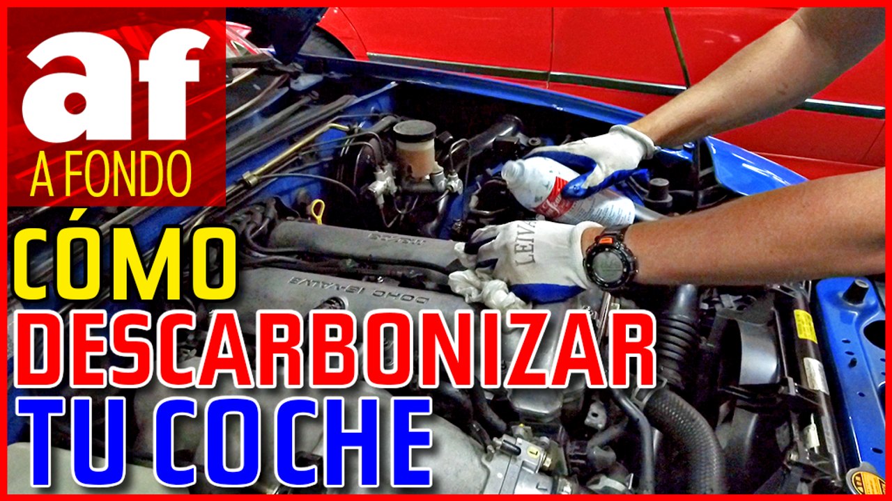 Así se descarboniza el motor de tu coche