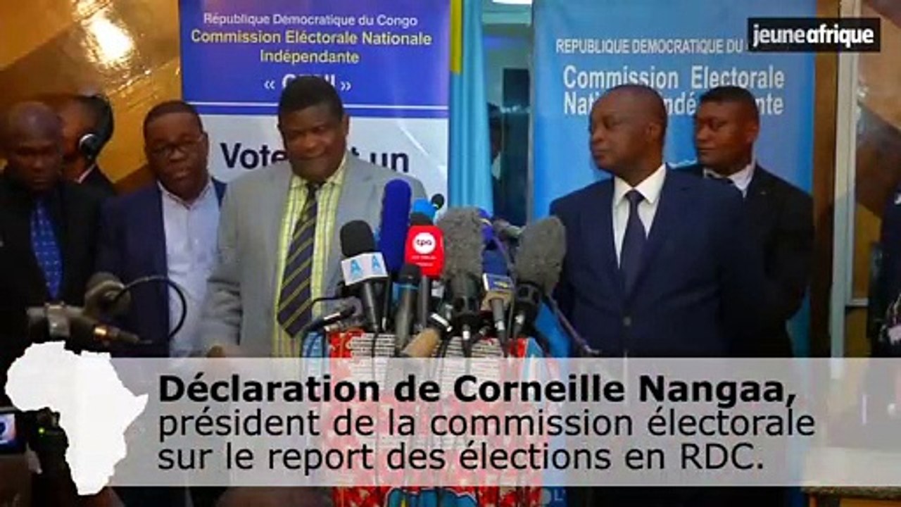 Corneille Nangaa annonce le report des élections en RDC au 30 décembre