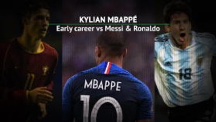 Kylian Mbappe vs. Messi and Ronaldo