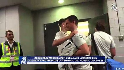 ¿Por que se agujerea las medias Marcos Llorente?