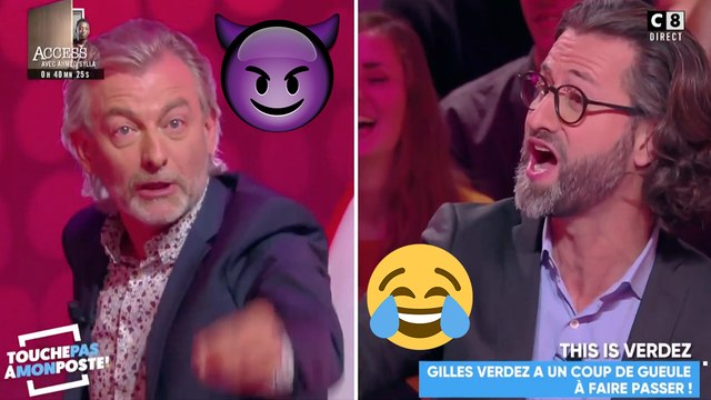 TPMP : Gilles Verdez hurle de colère sur un chroniqueur - ZAPPING PEOPLE BEST OF DU 24/12/2018