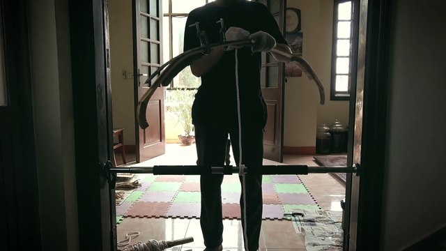 Création d'un Arc Japonais ancestral à la main !