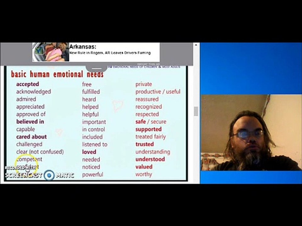 Emotional Needs Love Languages