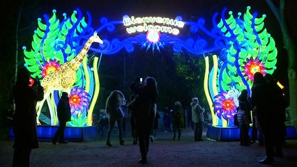 A Paris, le Jardin des Plantes se pare de lumière
