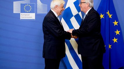 Σε εξαιρετικό κλίμα η συνάντηση Παυλόπουλου-Γιούνκερ