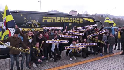 Fenerbahçe kafilesi Giresun'a geldi