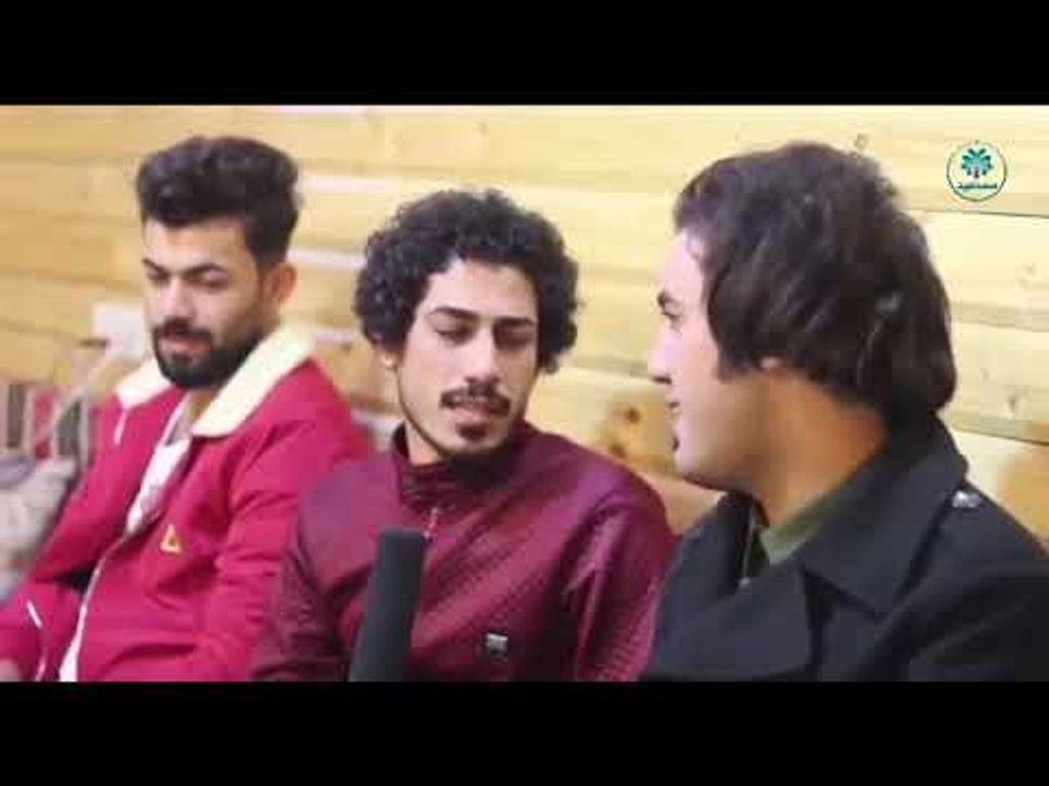 الشاعر زيدون الكناني اا جلسة حروف مبدعون اا 2017