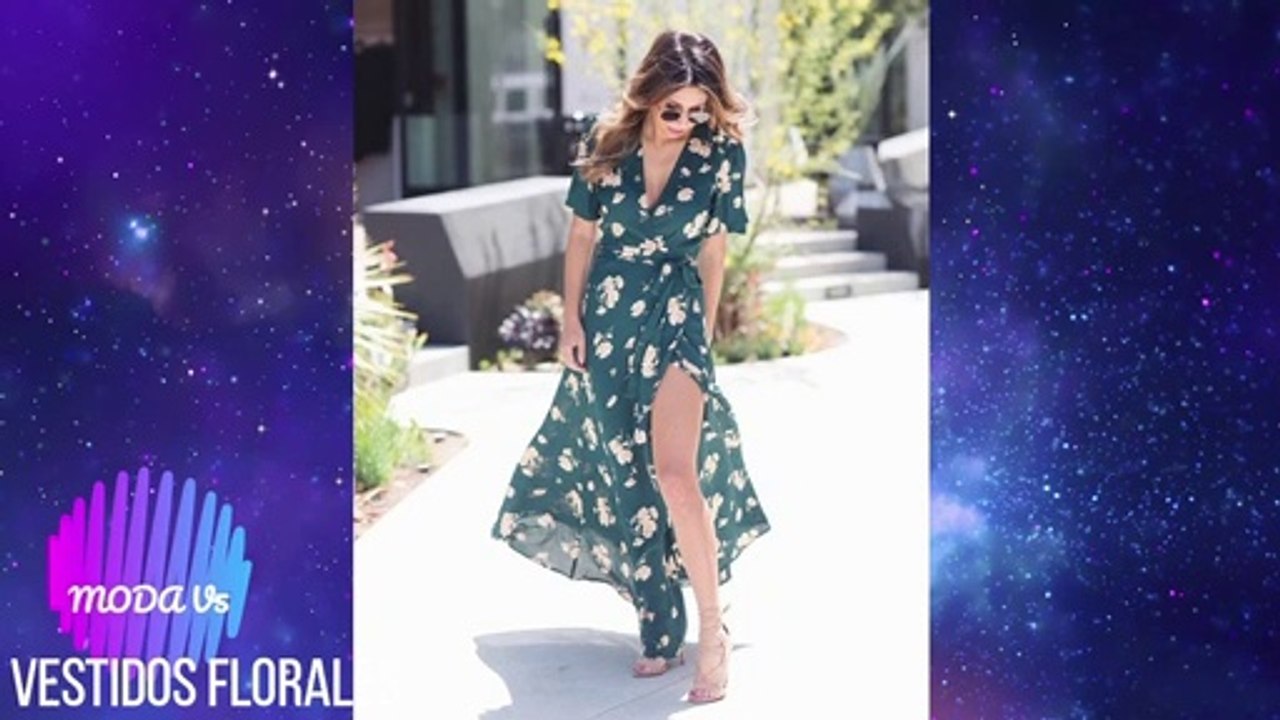 FLORAL DRESSES- VESTIDOS FLORALES 2019- MODA V5