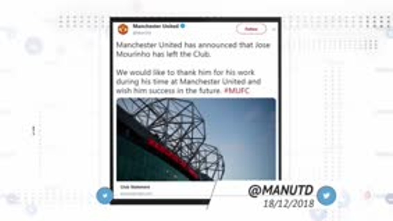 كرة قدم: الدوري الإنكليزي: مواقع التواصل الإجتماعي تضجّ بنبأ إقالة جوزيه مورينيو