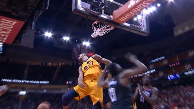 لقطة: ان بي آي: هاردن يجتاح غوبير .. وسلّة جاز