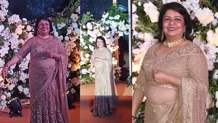 Priyanka Chopra & Nick Jonas Reception: Mom Madhu Chopra arrives in STYLE; Watch Video | FilmiBeat