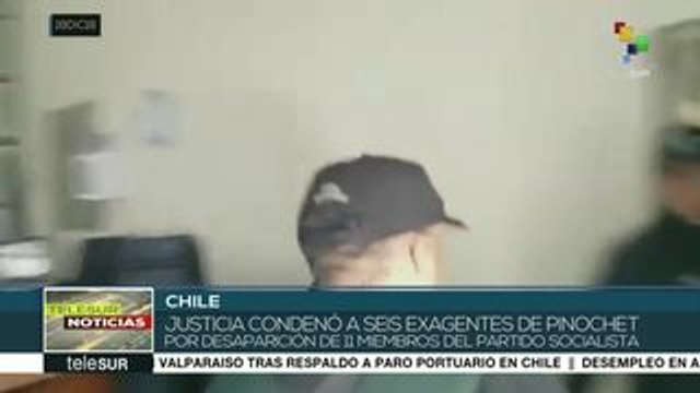 Chile: condenan a seis exagentes de la dictadura de Pinochet