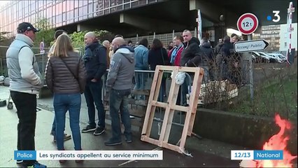 Police : les syndicats appellent au service minimum