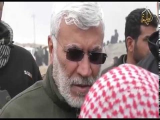 تغطية قناة الطليعة الفضائية - ابو مهدي المهندس زيارة قطعات الحشد الشعبي