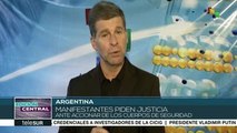 Argentina: familiares de víctimas del 