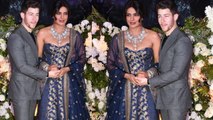 Priyanka Chopra & Nick Jonas Look Dazzling In Blue Outfits; Watch Video | Boldsky