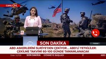 ABD Suriye'den çekiliyor