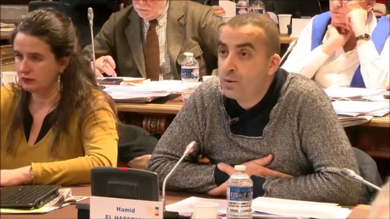 Hamid EL HASSOUNI. Budget primitif 2019 pour le logement. Session du 17 décembre 2018