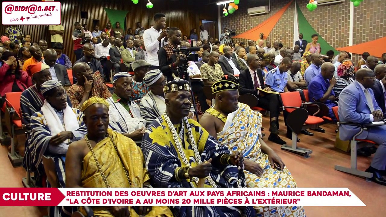 Restitution des oeuvres d’art aux pays africains - Maurice Bandaman, « La Côte d’Ivoire a au moins 20 mille pièces à l’extérieur
