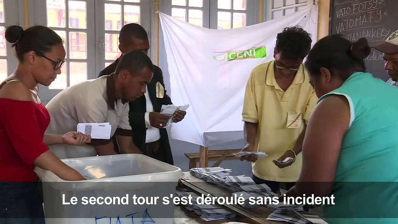 Madagascar: fin du second tour de la présidentielle