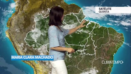 Previsão Norte – Pancadas de chuva frequentes