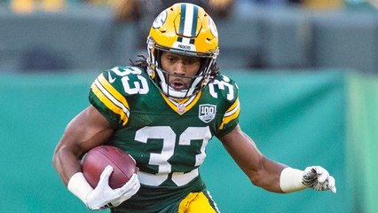 Aaron Jones is believed to have suffered a sprained MCL
