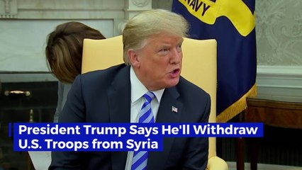 President Trump Says He'll Withdraw U.S. Troops from Syria