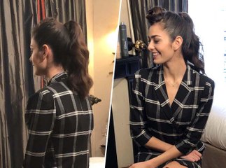 Réveillon de Noël : Tuto cheveux : La ponytail rock et rétro