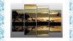 Extra Large African Sunset Canvas artwork 4 pieces multi panel split canvas completely