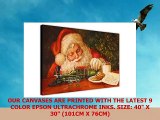 LETTER TO SANTA CLAUS CHRISTMAS CANVAS PRINTS WALL ART PICTURES ROOM DÉCOR