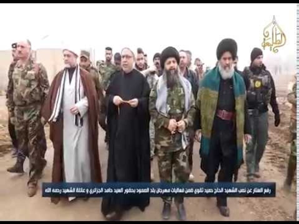 رفع الستار عن نصب الشهيد الحاج حميد تقوي ضمن فعاليات مهرجان بلد الصمود