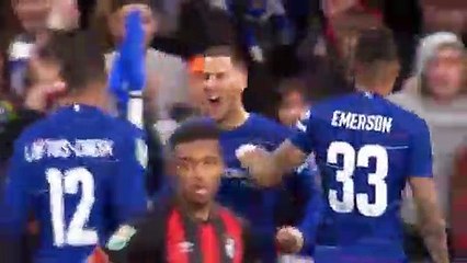 Hazard Goal -  Chelsea 1 - 0	 Bournemouth 19.12.2018 HD