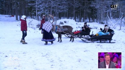 Baba en Laponie : la course de rennes des chroniqueurs