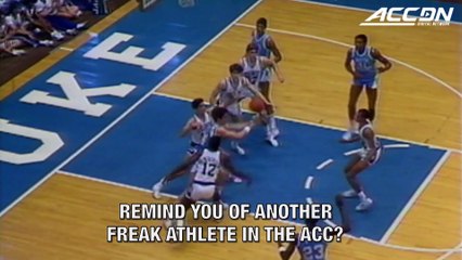 Zion Williamson & Michael Jordan Both Hit Heads On Backboards at Cameron