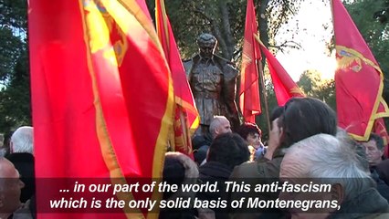 Montenegro unveils statue to late Yugoslav leader Tito