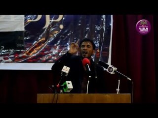 الشاعر حسام الحمزاوي || مهرجان الذكرى الخامسة لرحيل الجبل عبدالحسين الحلفي ||