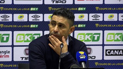 Après HAC - Nîmes (2-1), la réaction d'Oswald Tanchot