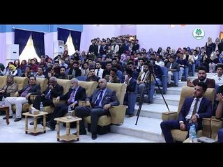 الشاعر مصطفى الضويري  || مهرجان رابطة شعراء الجامعة التقنية الجنوبية السنوي الثاني للقصيدة الشعبية