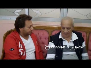 المطرب احمد العيسوى مع سيادة معالى وزير الاثار الدكتور محمد ابراهيم