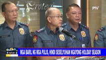 Mga baril ng mga pulis, hindi seselyuhan ngayong holiday season